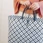 Mobile Preview: Handed By - Motif Bag Shopper navy